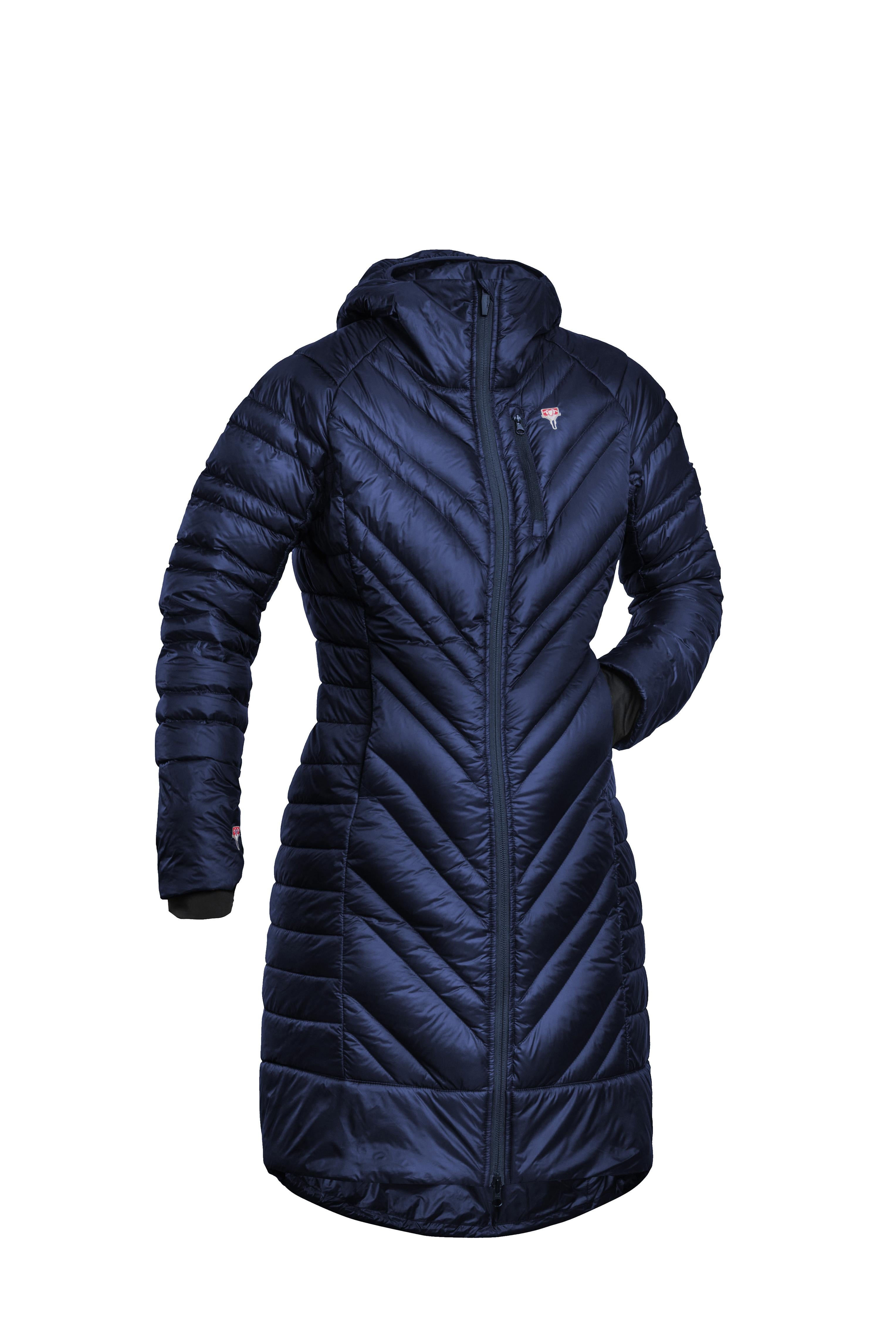 gr-ezi-bag-faithful-downwool-coat-damen-mantel-saphir-blue image 3