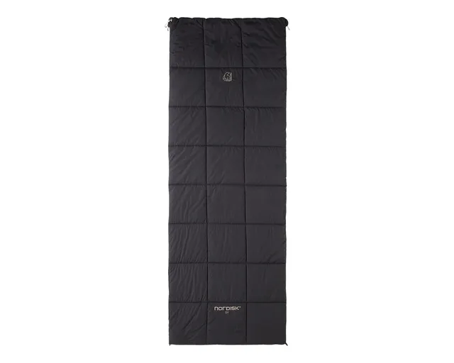 nordisk-sif-0-decken-schlafsack-obsidian-black-3-jahreszeiten-baumwollflanell image 1