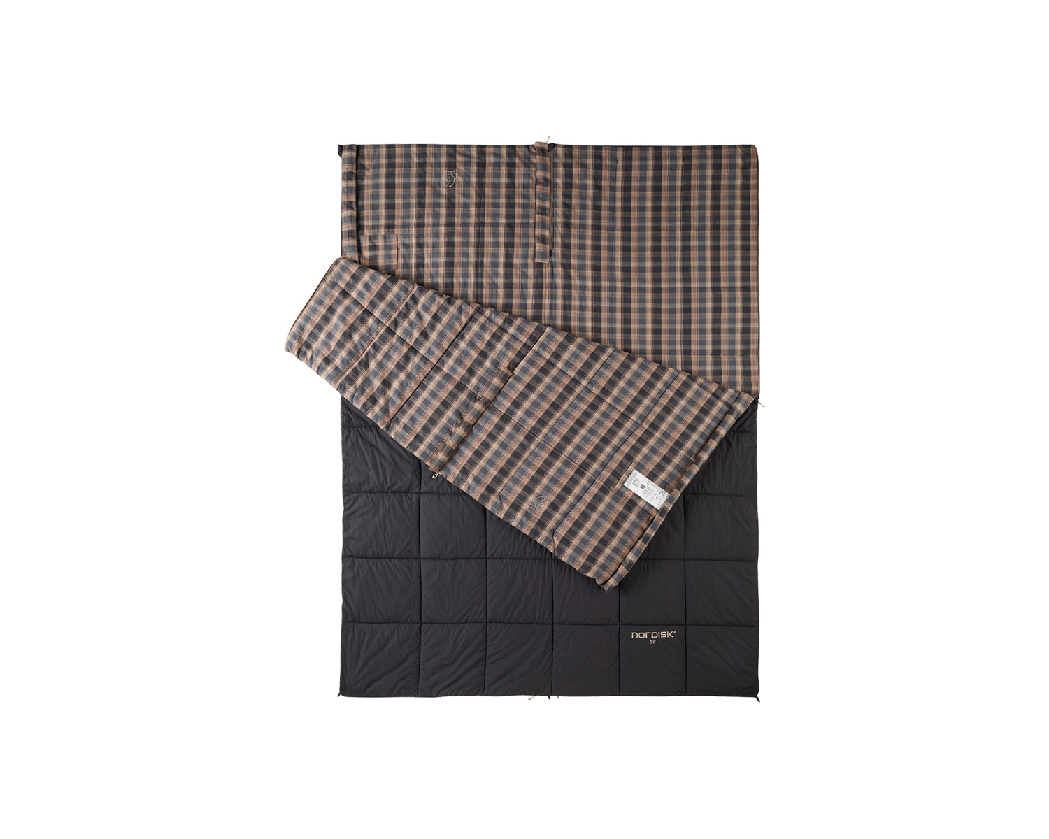 nordisk-sif-0-decken-schlafsack-obsidian-black-3-jahreszeiten-baumwollflanell image 4