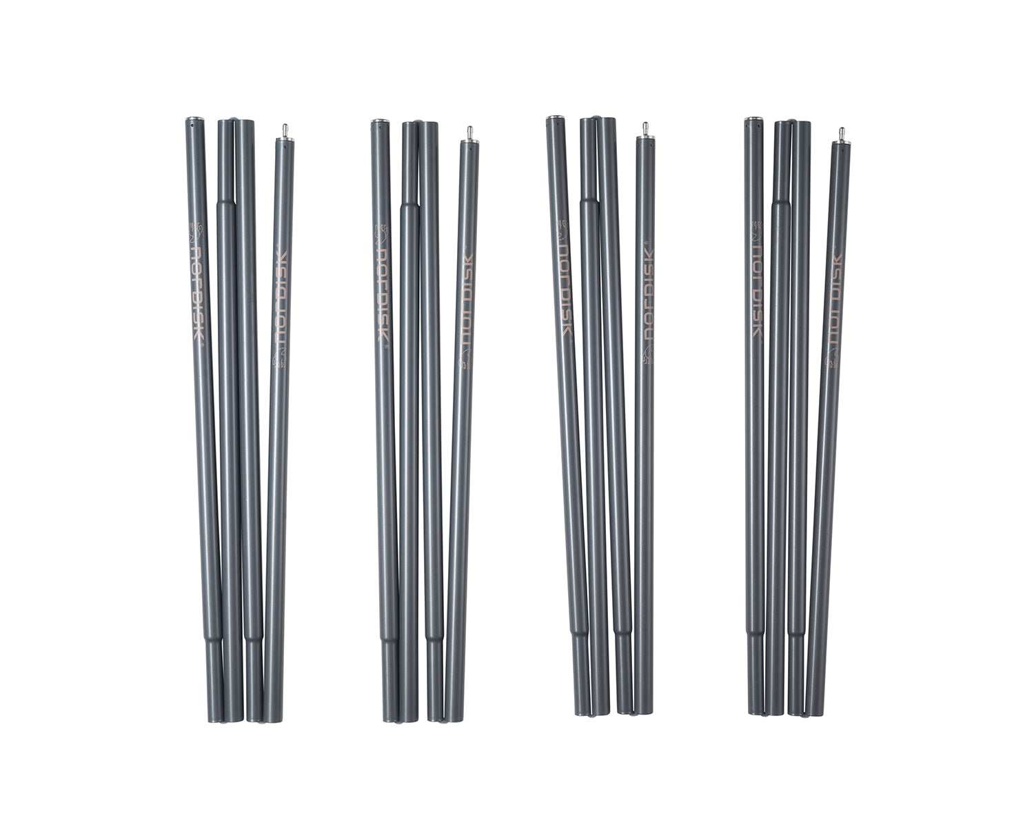 nordisk-midgard-9-2-20-eingangsstangen-set-4-stk-steel-gunmetal-grey image 1
