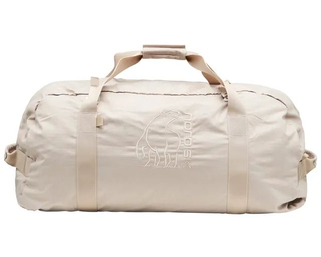 nordisk-njord-90l-reisetasche-technisches-baumwoll-ripstop-simply-taupe-beige image 1