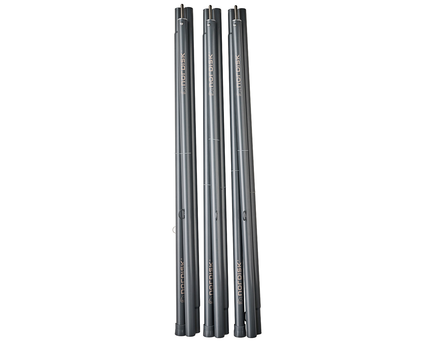 nordisk-vanaheim-40-spare-pole-set-ersatzgest-nge-steel-gunmetal-grey image 2
