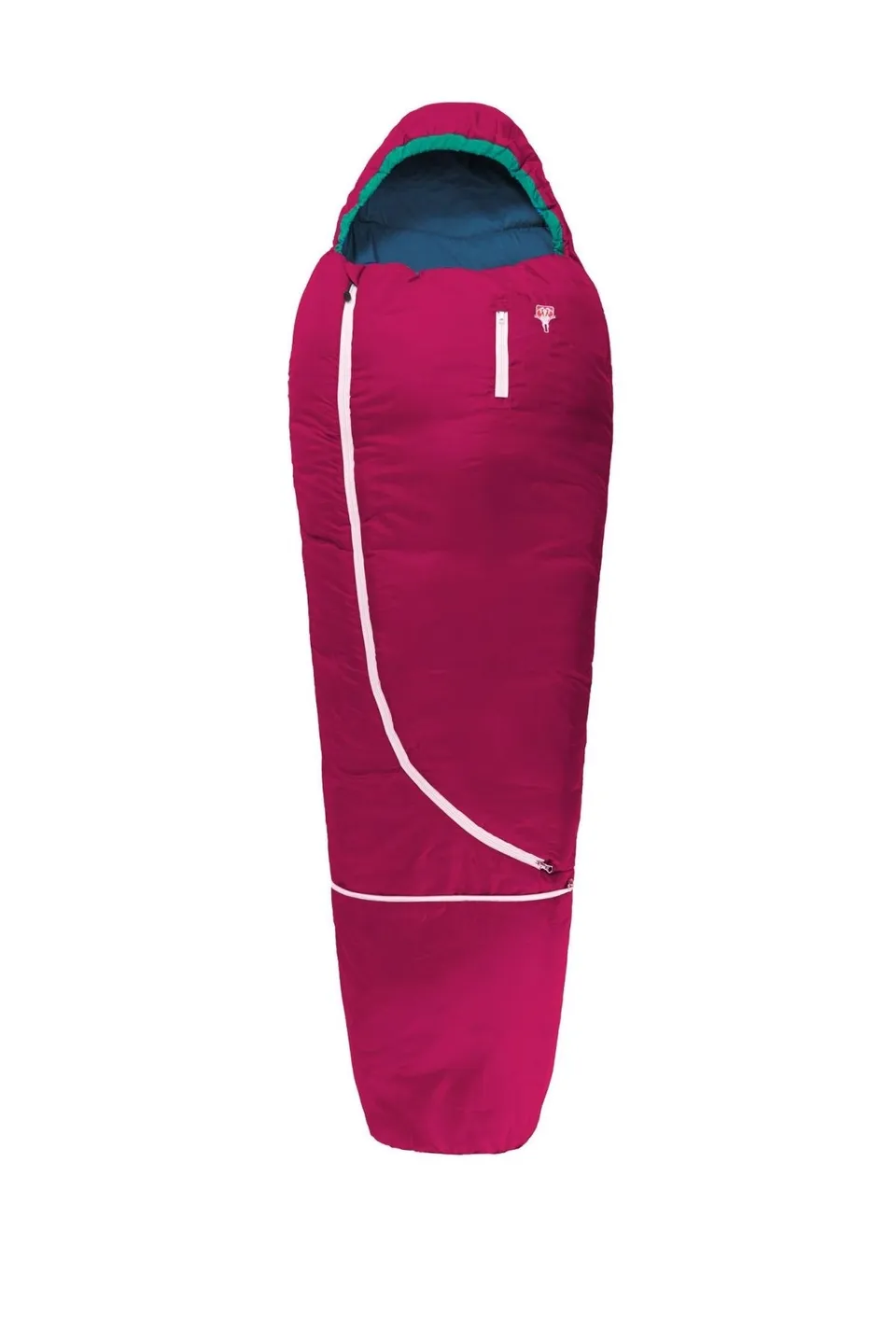 gr-ezi-bag-wolle-kids-world-traveller-raspberry-red-mitwachsender-kinderschlafsa image 1