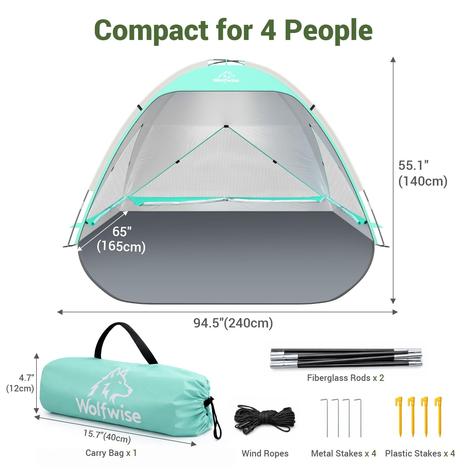 wolfwise-strandzelt-sun-shelter-f-r-4-personen-upf-50-mintgr-n image 5