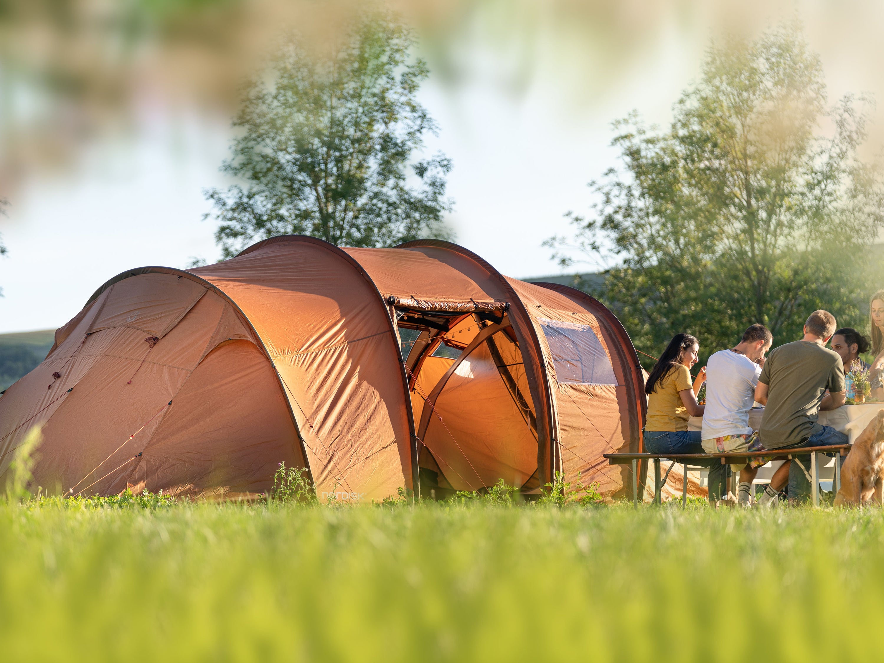 nordisk-reisa-6-pu-zelt-6-personen-cashew-brown image 2
