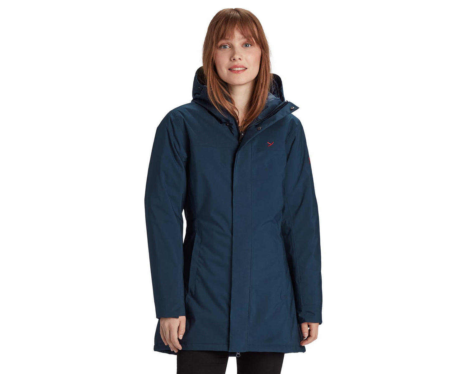 nordisk-mani-damenjacke-dress-blue-daunenjacke-mit-reflektierenden-details image 2
