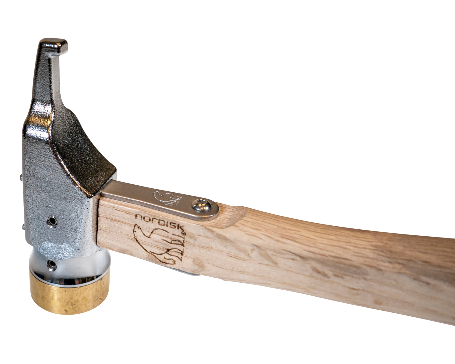 nordisk-hamarr-zelt-hammer-messing-stahl-holz-leder-handgefertigt image 7