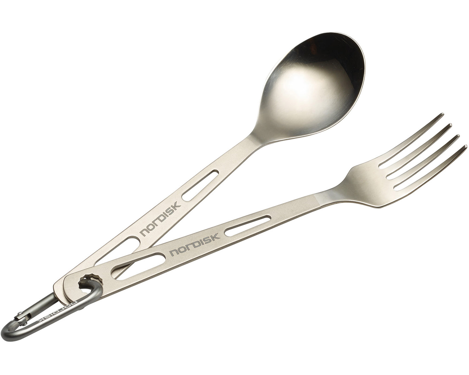 nordisk-cutlery-2-pcs-titanium-matt-silver image 1