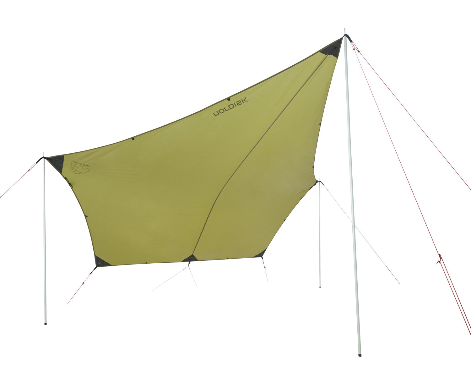 nordisk-voss-diamond-pu-tarp-dark-olive-green image 2