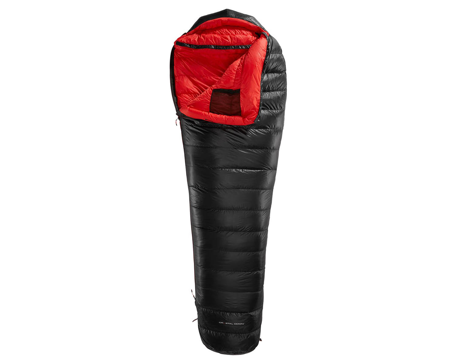 nordisk-vib-400-daunenschlafsack-rechts-rei-verschluss-schwarz image 2