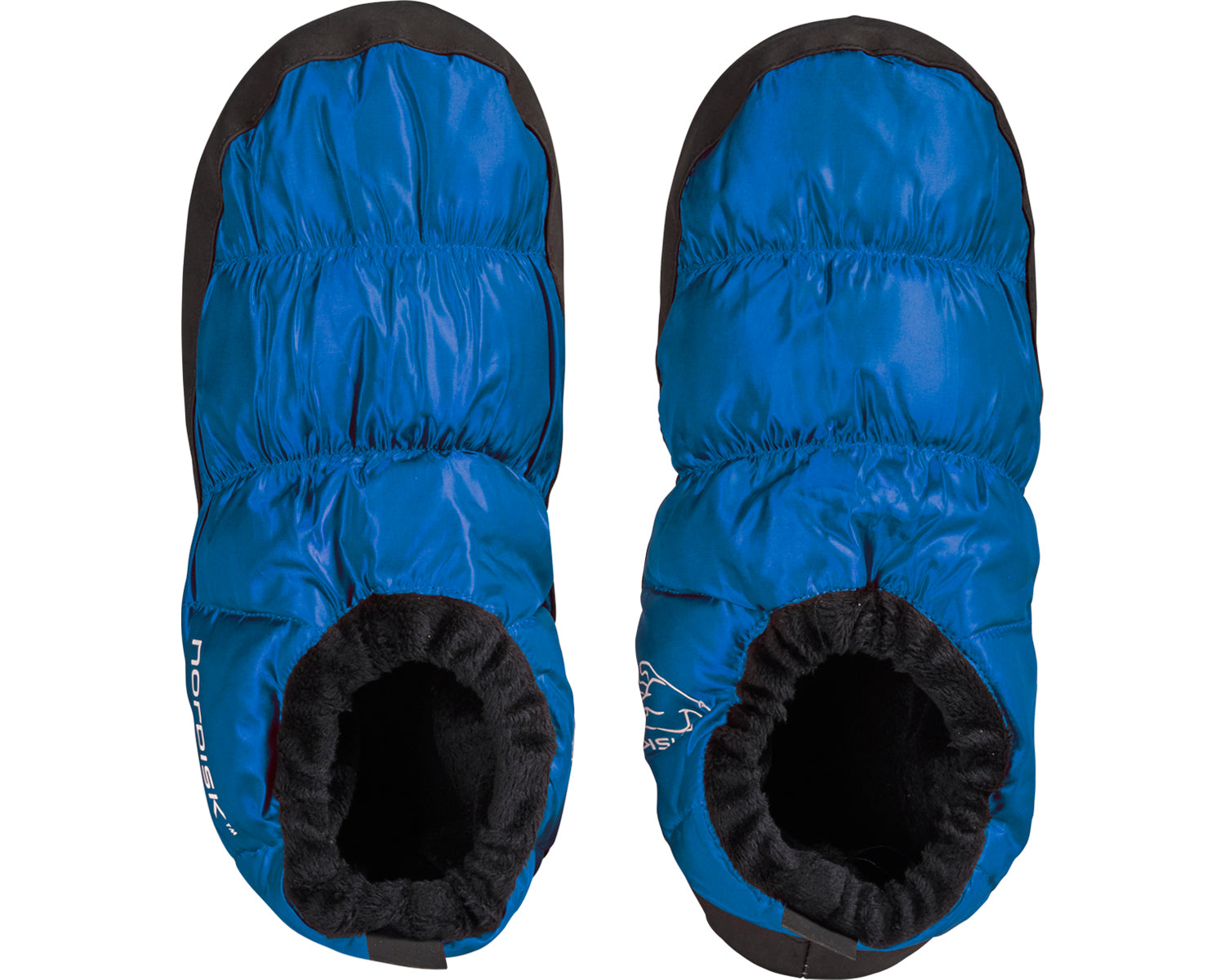 nordisk-mos-down-shoes-limoges-blue-gef-tterte-daunen-hausschuhe image 1
