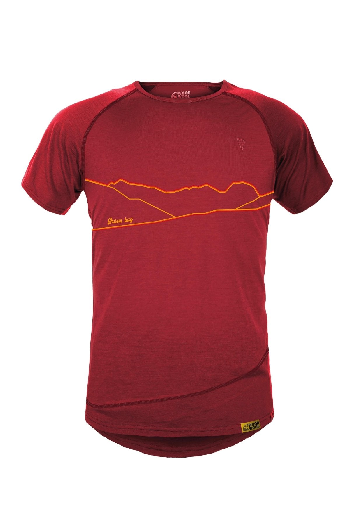 gr-ezi-bag-woodwool-t-shirt-mr-mccoy-herren-fired-red-brick image 1