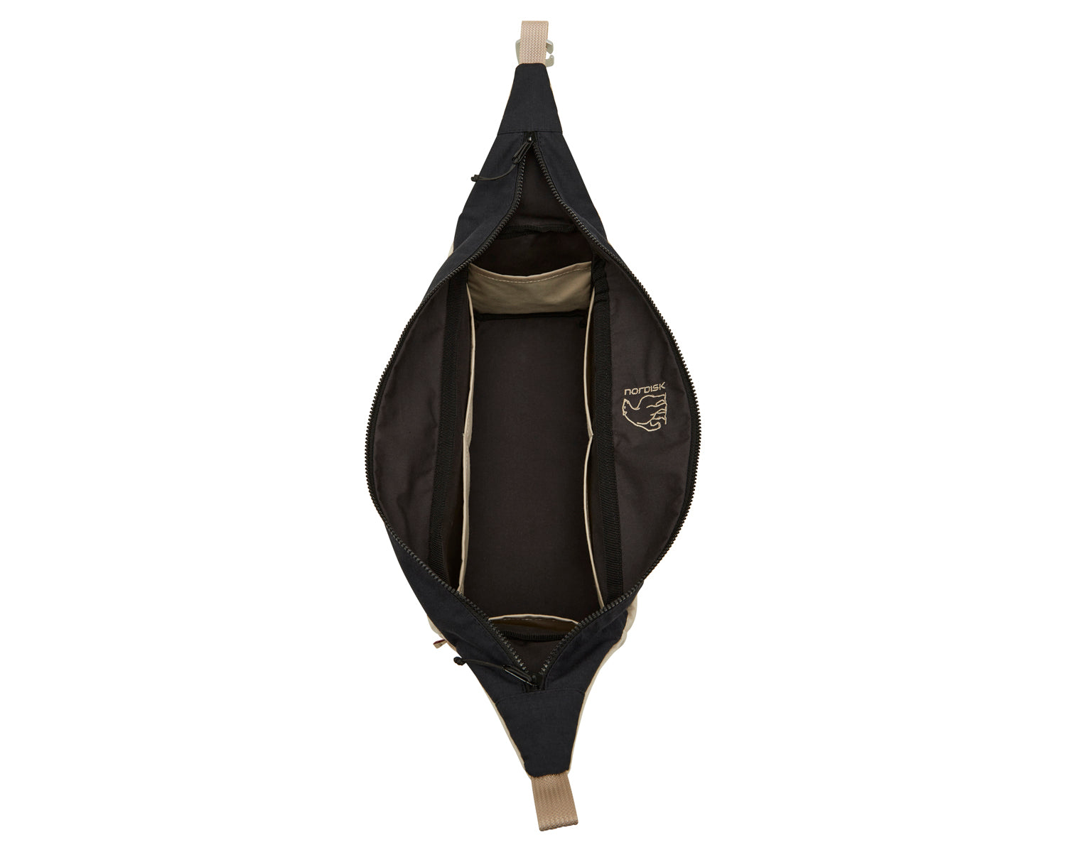 nordisk-gjern-boxy-bag-long-zelttasche-in-sandshell-31-14-14-cm-ripstop-baumwoll image 5