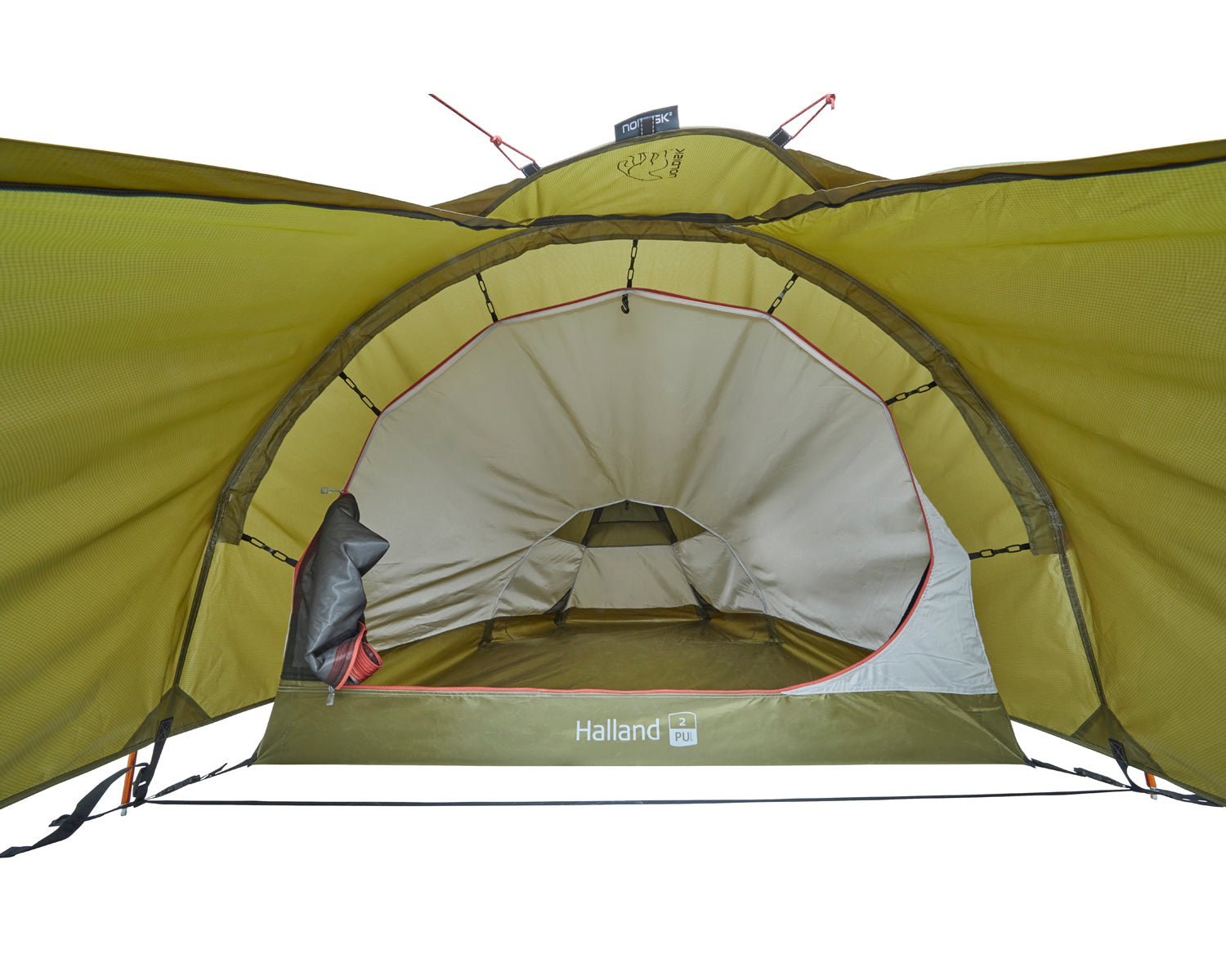 nordisk-halland-2-pu-zelt-2-personen-dark-olive image 5