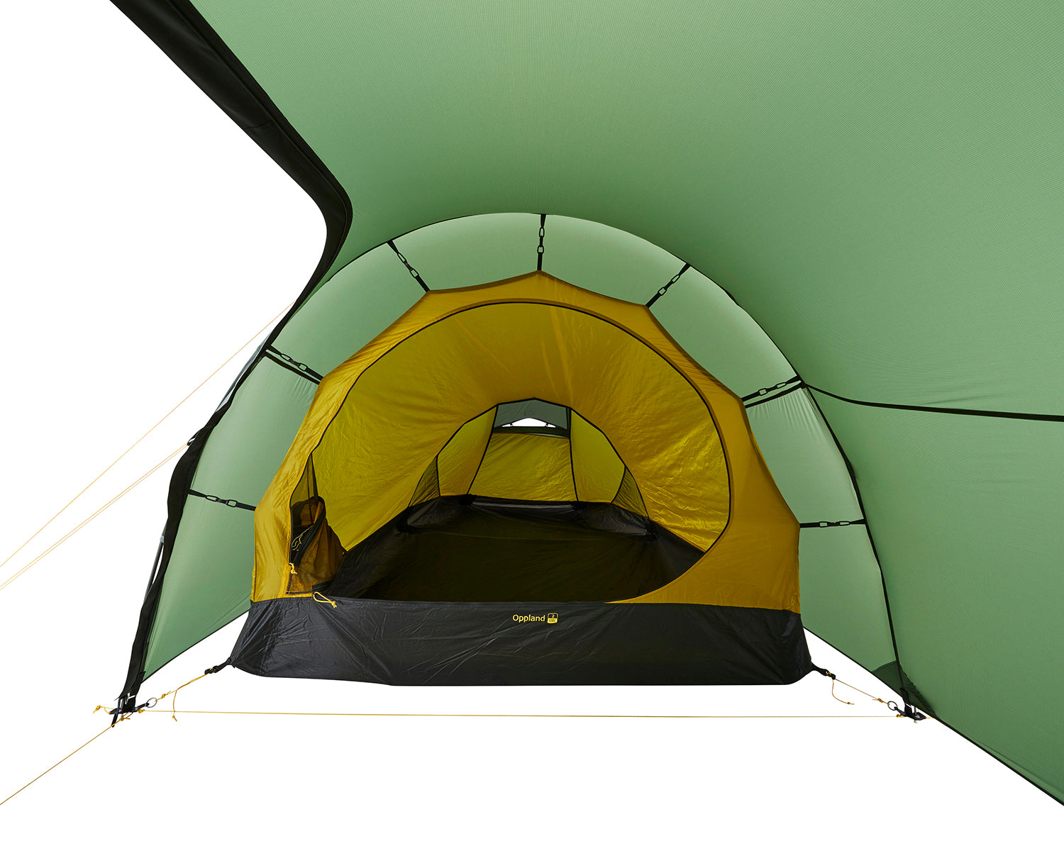 nordisk-oppland-2-lw-leichtzelt-2-personen-forest-green-1730-g-tunnelkonstruktio image 6