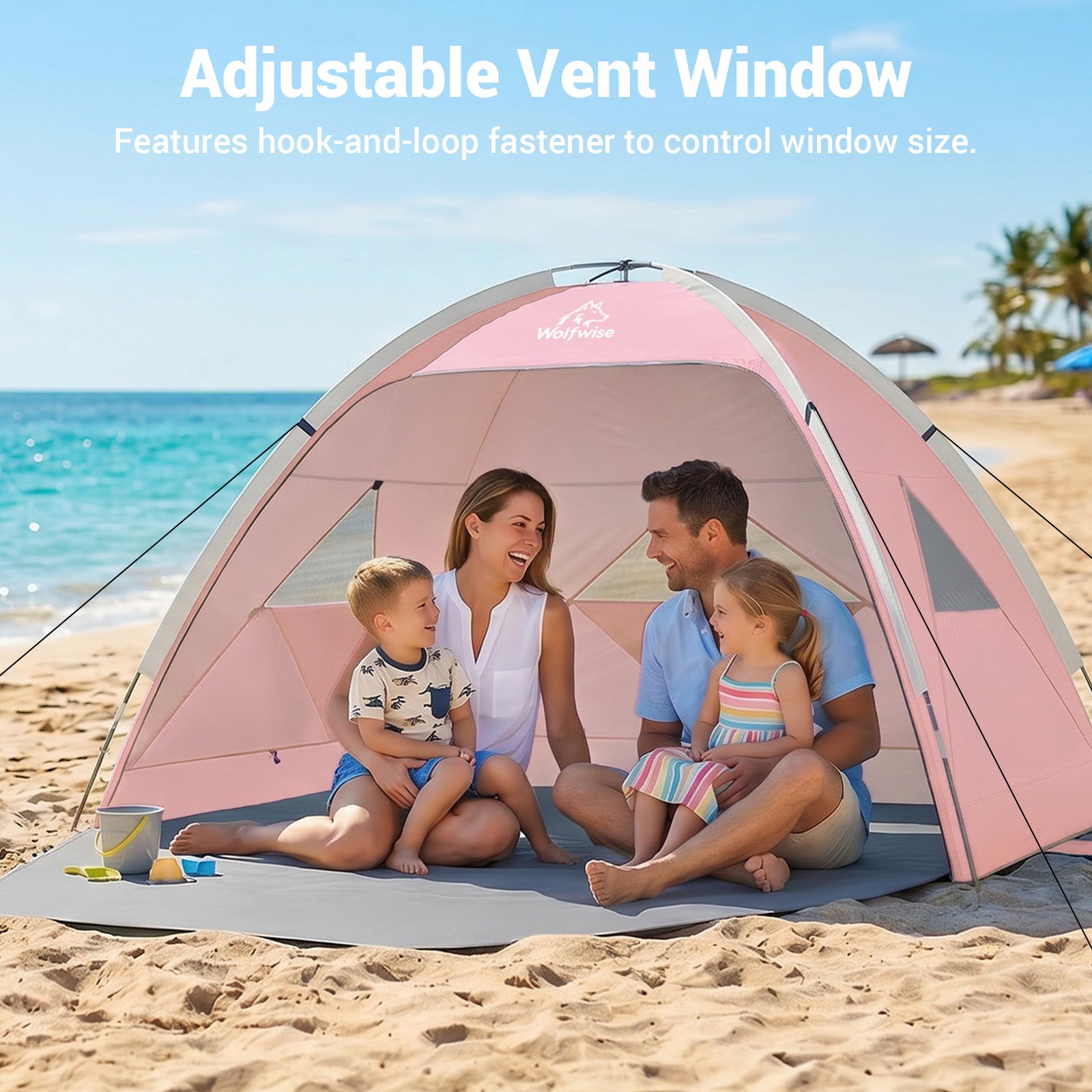 wolfwise-large-beach-tent-sun-shelter-f-r-3-4-personen-upf-50-sonnenschutz-mit-3 image 7