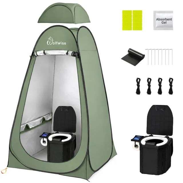 wolfwise-pop-up-camping-toiletten-zelt-value-kit-mit-toilette image 1