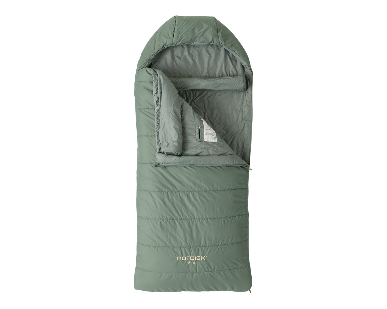 nordisk-frigg-junior-decken-schlafsack-agave-green-kinder-schlafsack image 2