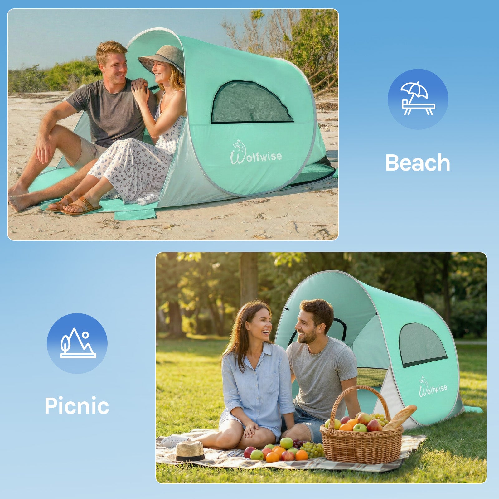 wolfwise-pop-up-strandmuschel-sonnenschutz-upf50-2-personen image 7