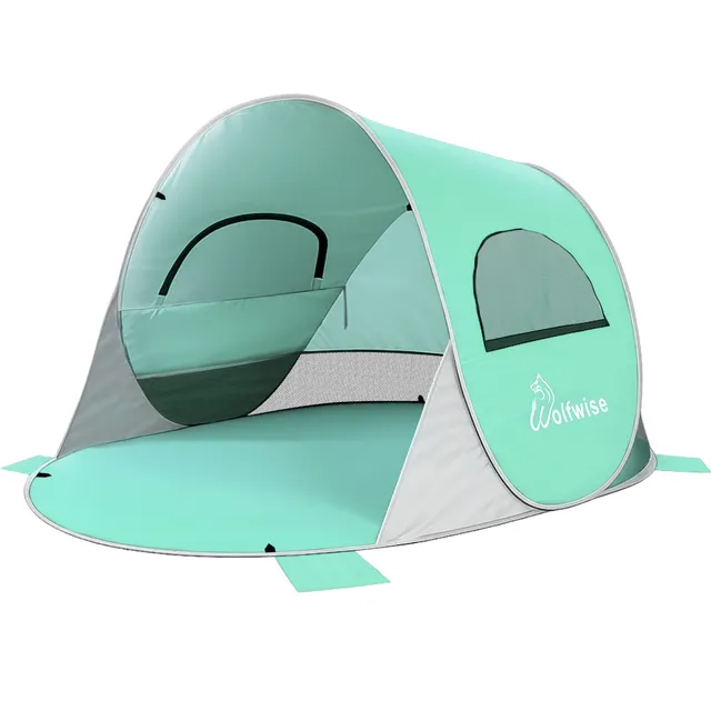 wolfwise-pop-up-strandmuschel-sonnenschutz-upf50-2-personen image 1