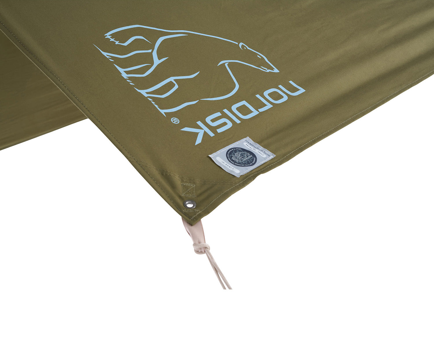 nordisk-kari-12-tarp-12-m-green-khaki-baumwoll-tarp image 7
