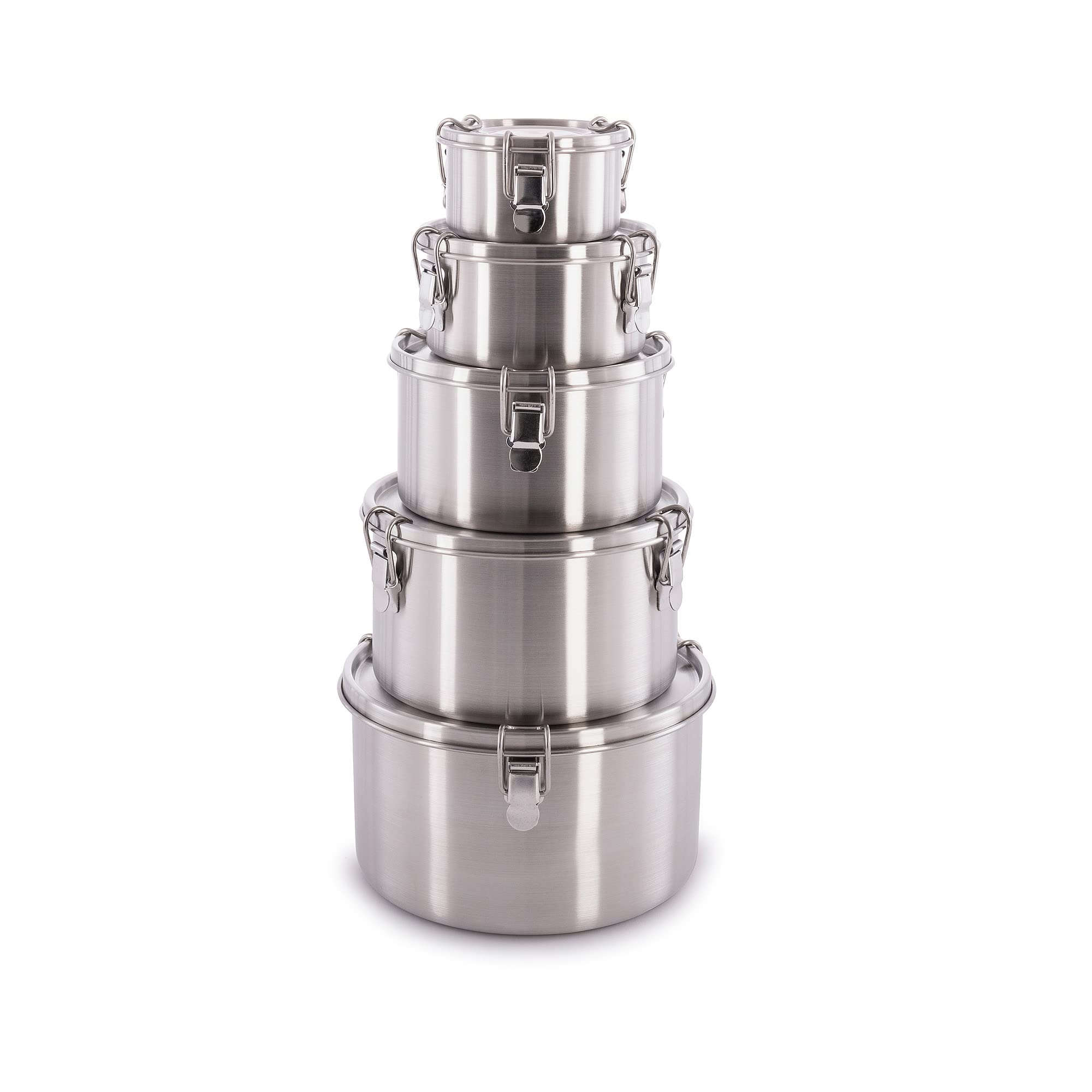 tatonka-foodcontainer-stack-set-v-edelstahl-sch-sseln-5-teilig-mit-deckel image 1