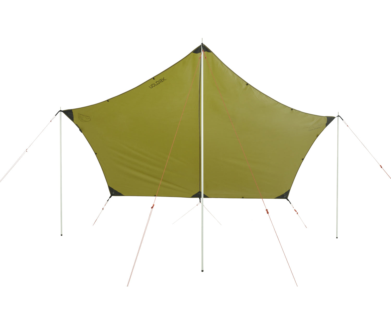 nordisk-voss-diamond-pu-tarp-dark-olive-green image 1