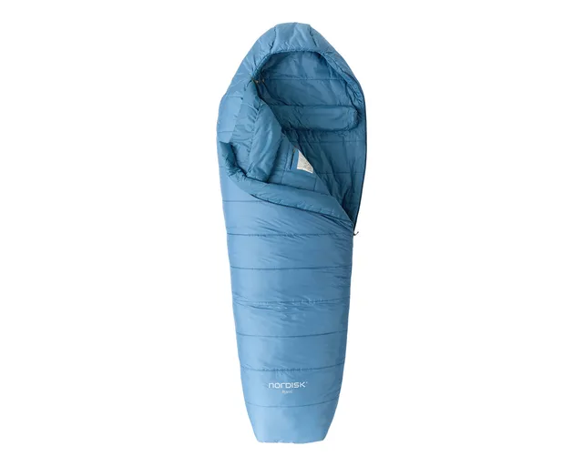 nordisk-bjarni-0-mummy-schlafsack-aegan-blue-3-jahreszeiten-kunstfaser image 1