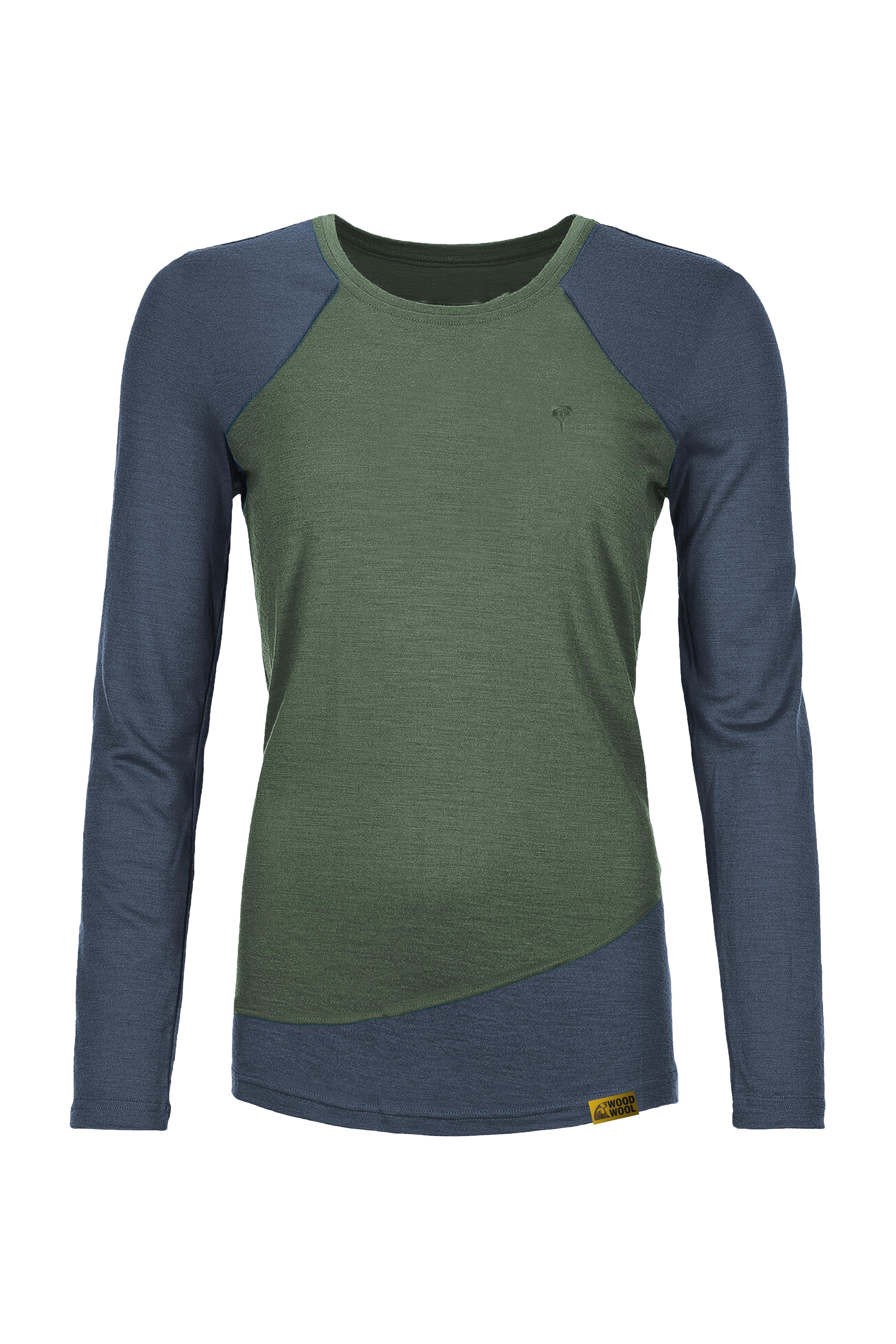 gr-ezi-bag-woodwool-longsleeve-lady-phillippa-bayberry-green-damen-funktionsshir image 1