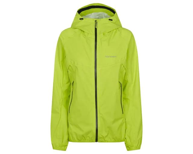 nordisk-mjelde-ultralight-3-lagen-regenjacke-damen-lime-punch image 1