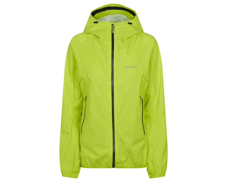 nordisk-mjelde-ultralight-3-lagen-regenjacke-damen-lime-punch image 1
