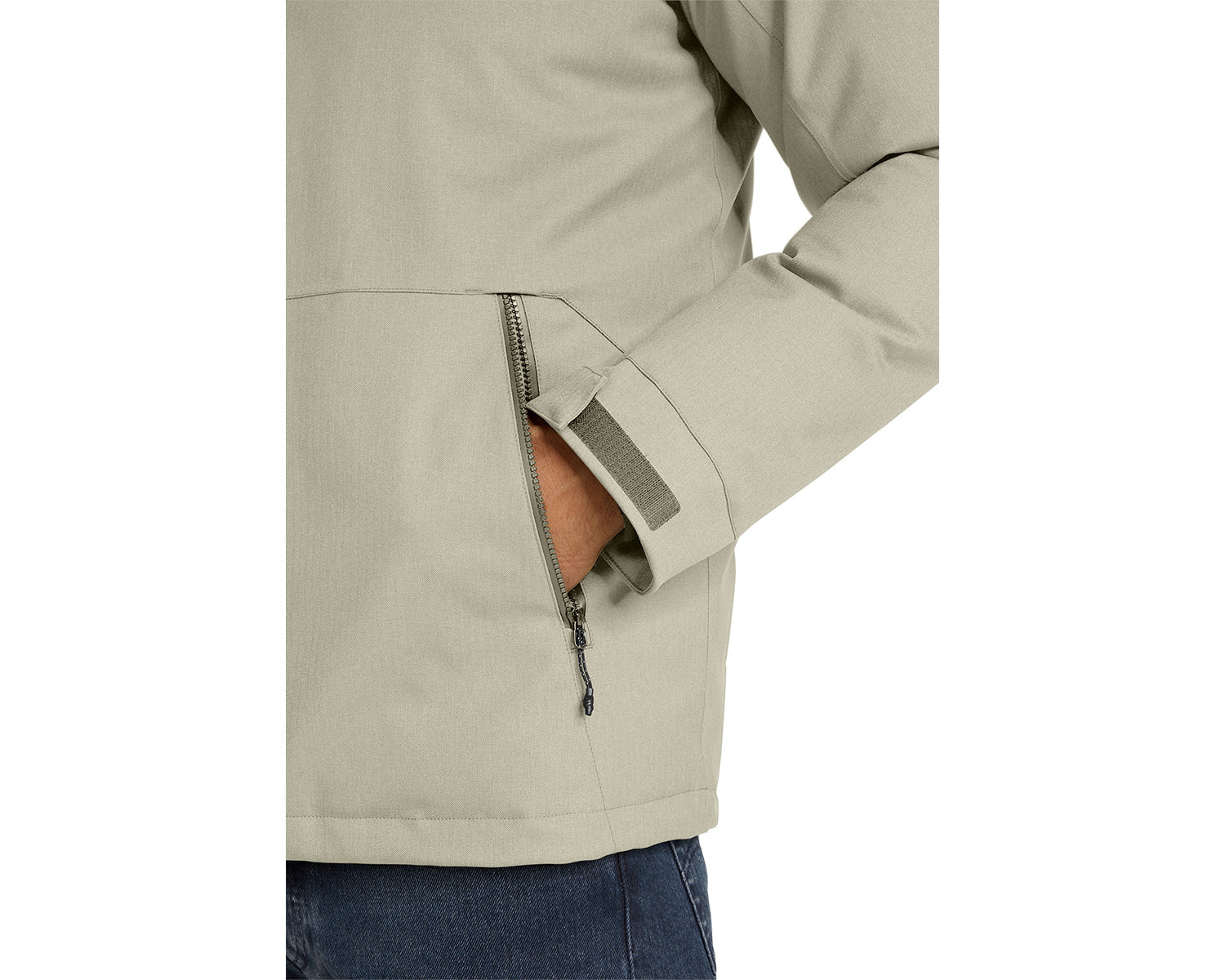 nordisk-marton-daunen-hardshelljacke-vetiver-green-herren-recyceltes-polyester image 7