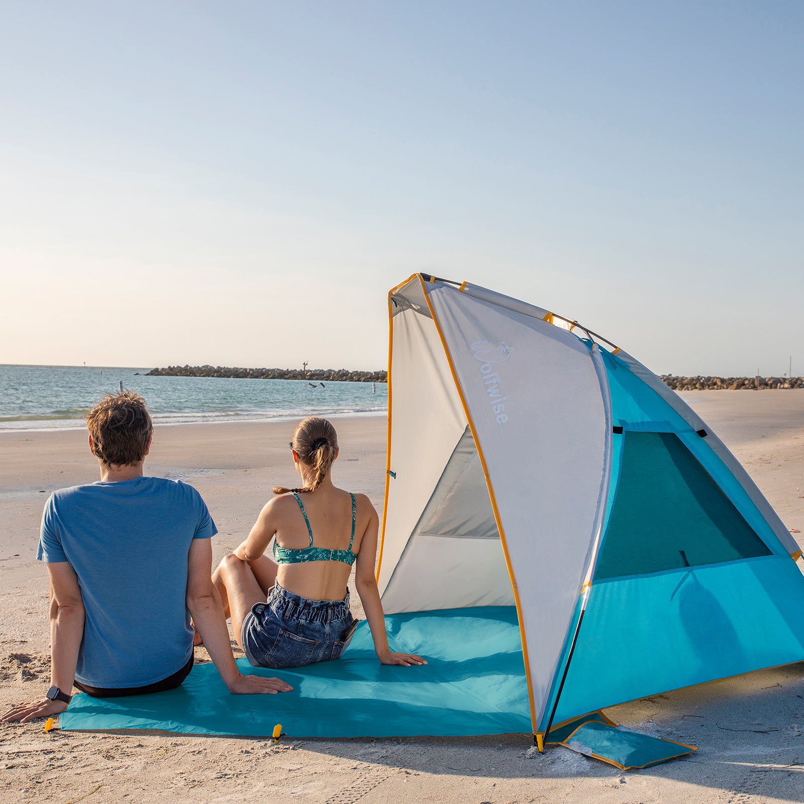 wolfwise-sunlitsky-a10-strandzelt-blau-f-r-2-3-personen image 5