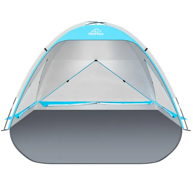 wolfwise-beach-tent-sun-shelter-f-r-4-personen-upf-50-blau image 1