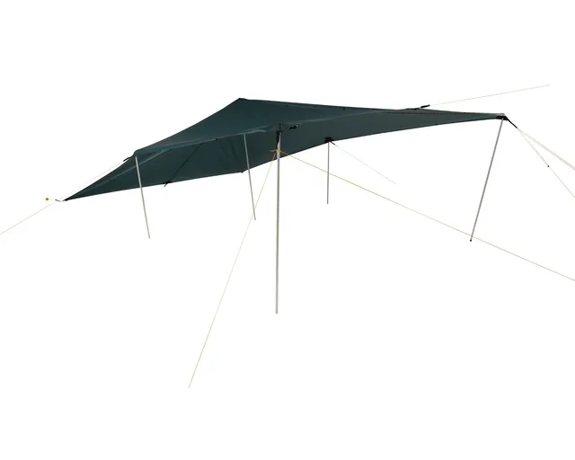 nordisk-voss-14-si-tarp-14-m-forest-green-leichtes-vielseitiges-tarp-mit-vielen- image 1
