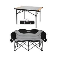 kingcamp-outdoor-furniture-bundle-granite-pro-m-tisch-cherry-c20-loveseat image 6