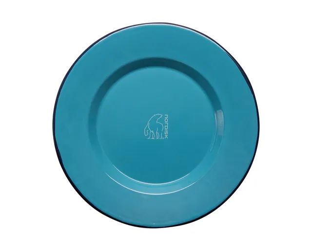 nordisk-madam-bl-teller-sky-blue-emaillierter-camping-teller-im-retro-design image 1