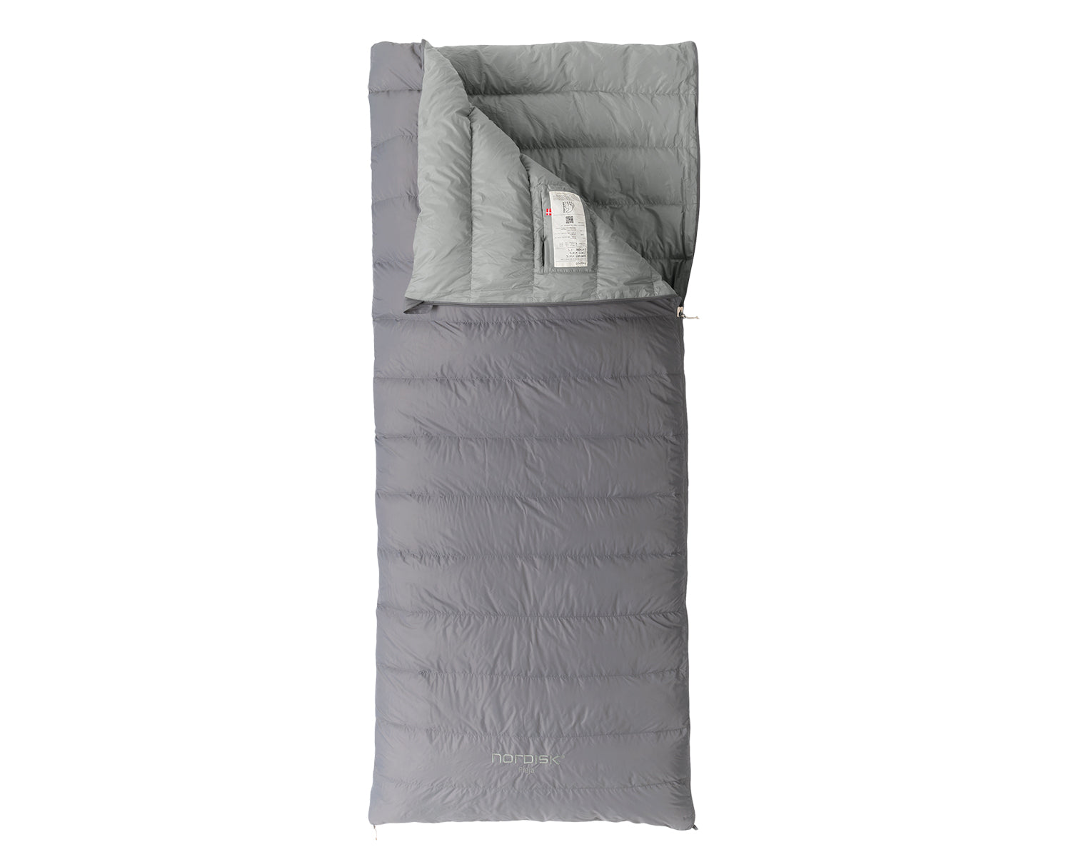 nordisk-freja-10-blanket-schlafsack-silver-filigree-grey image 2
