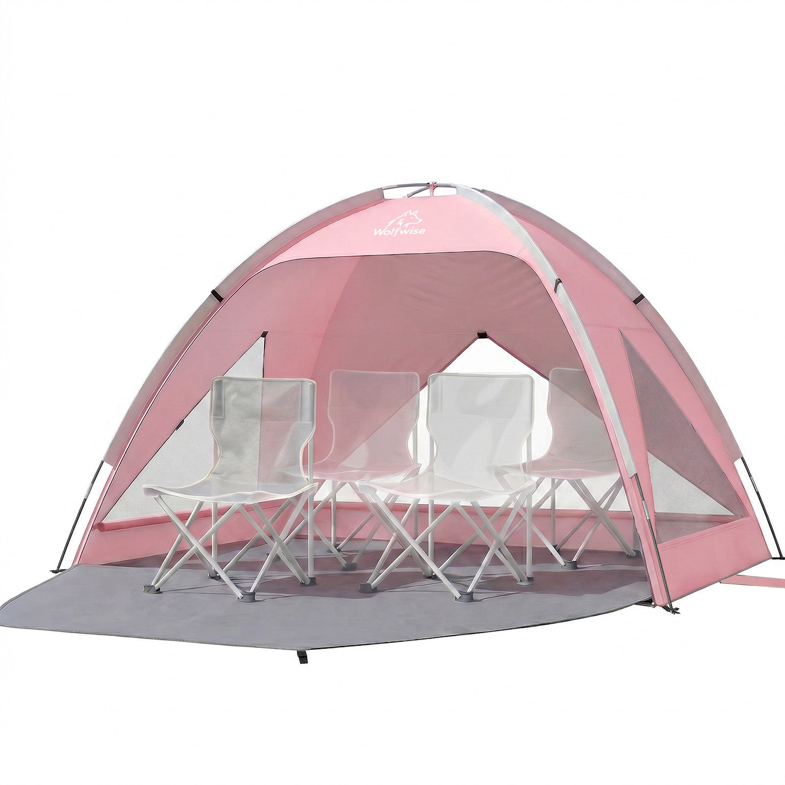 wolfwise-large-beach-tent-sun-shelter-f-r-3-4-personen-upf-50-sonnenschutz-mit-3 image 1