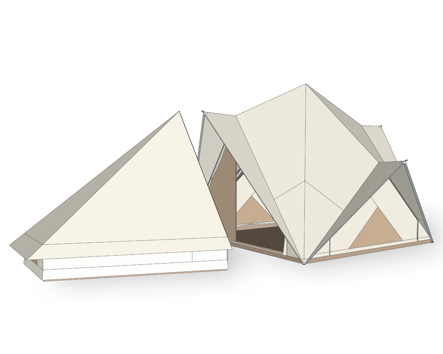 nordisk-midgard-annex-large-zeltvorzelt-3-3-m-erweiterung-sandshell image 7