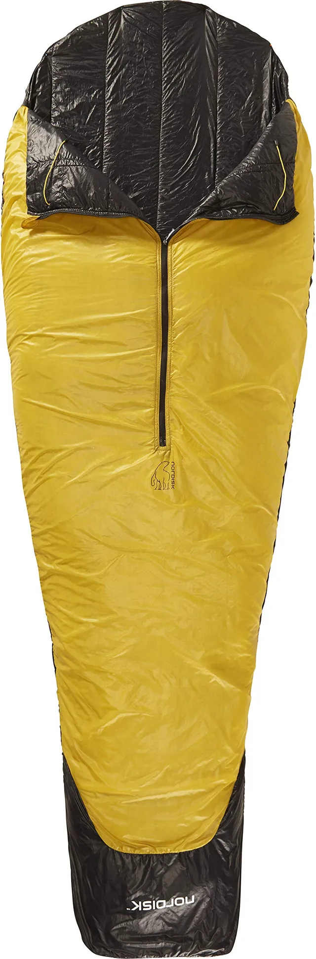 nordisk-oscar-10-c-kunstfaser-mumienschlafsack-gelb image 1