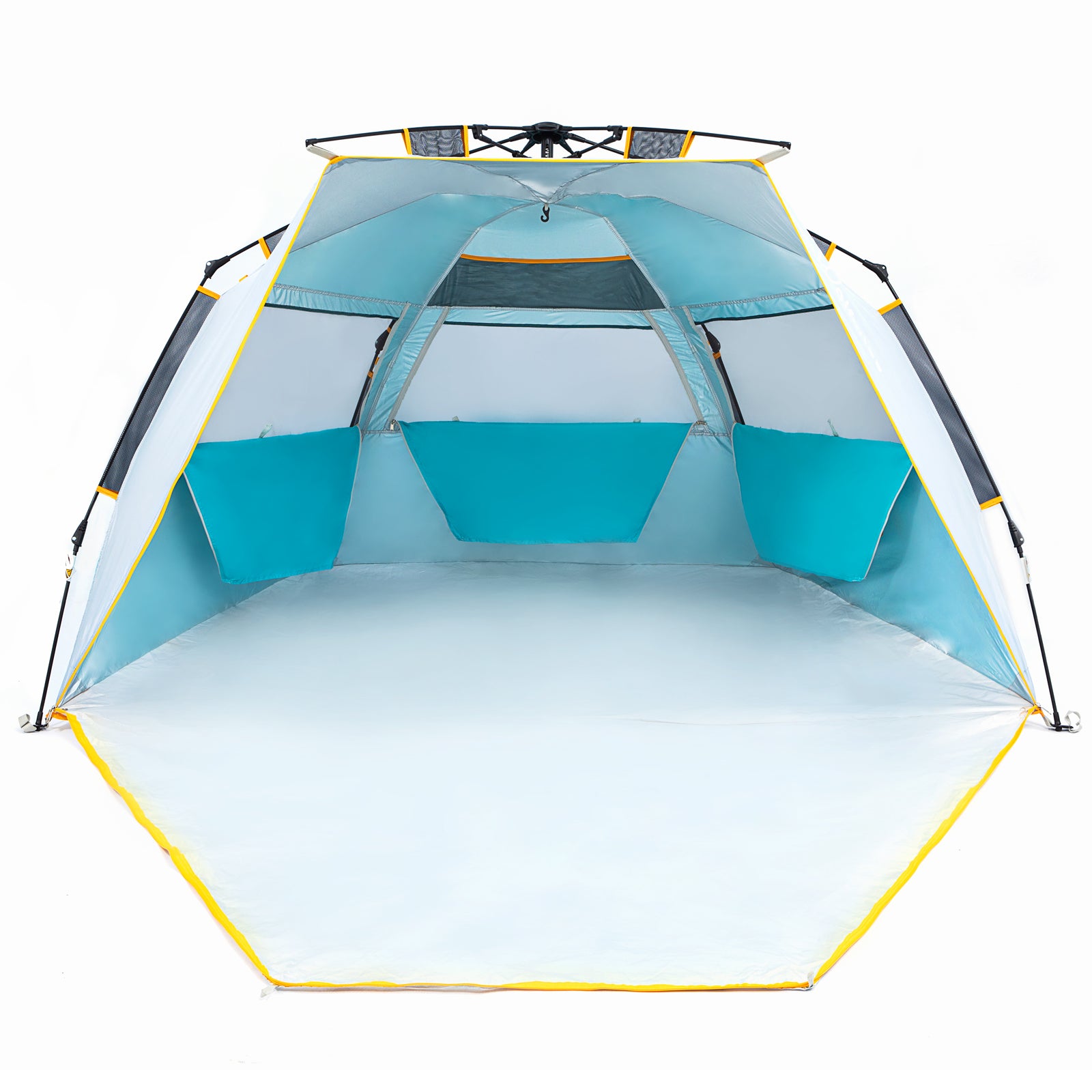 wolfwise-goldsand-r10-strandzelt-easy-setup image 1