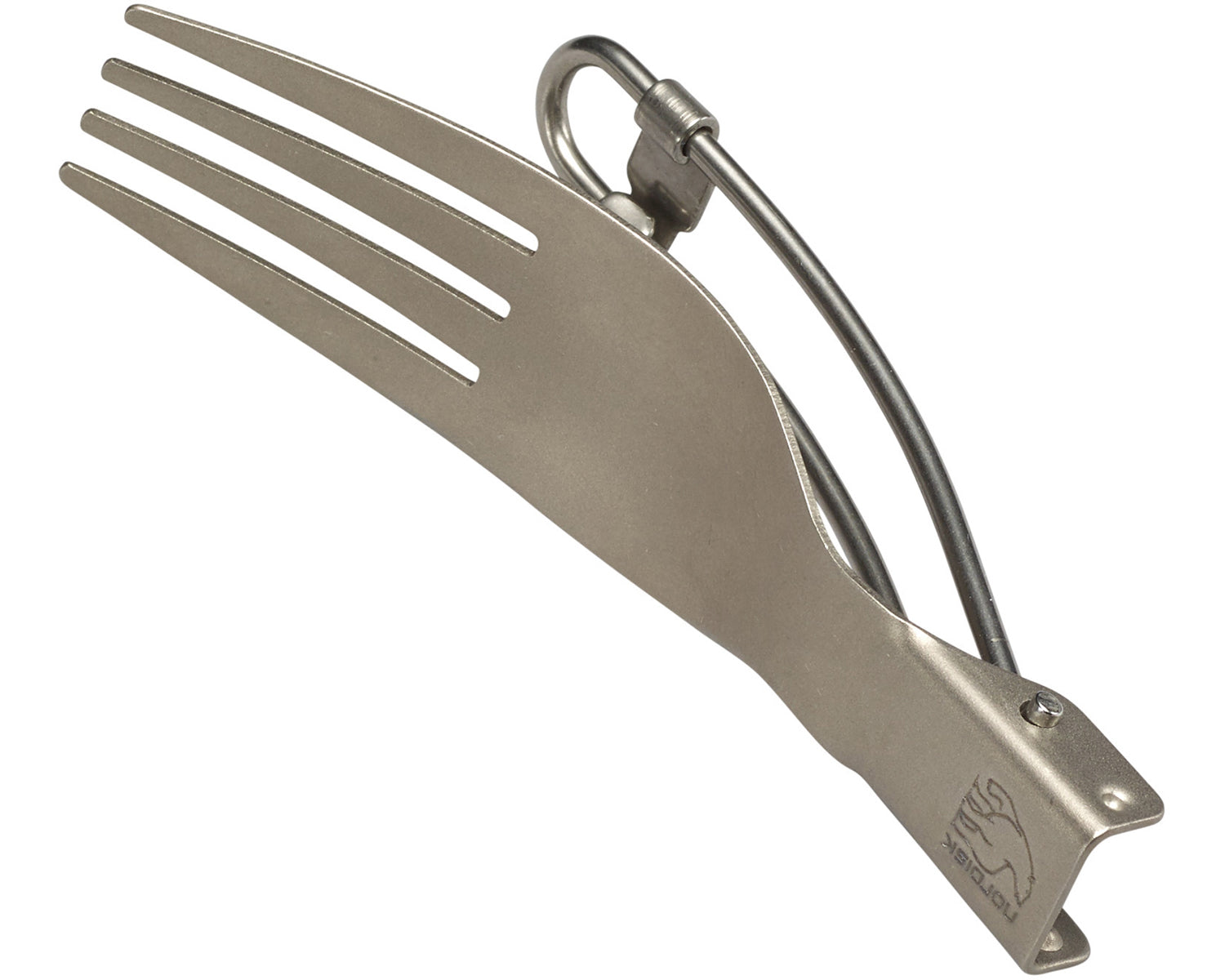 nordisk-foldable-fork-titan-matt-silver image 2
