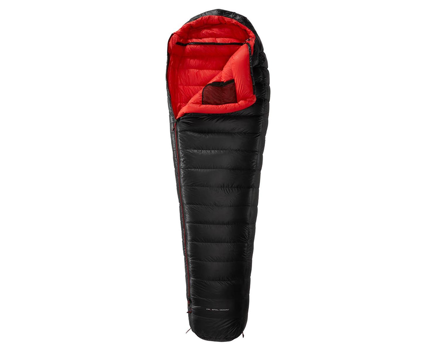 nordisk-vib-600-daunenschlafsack-rechtsrei-verschluss-schwarz-600-g-daune image 2