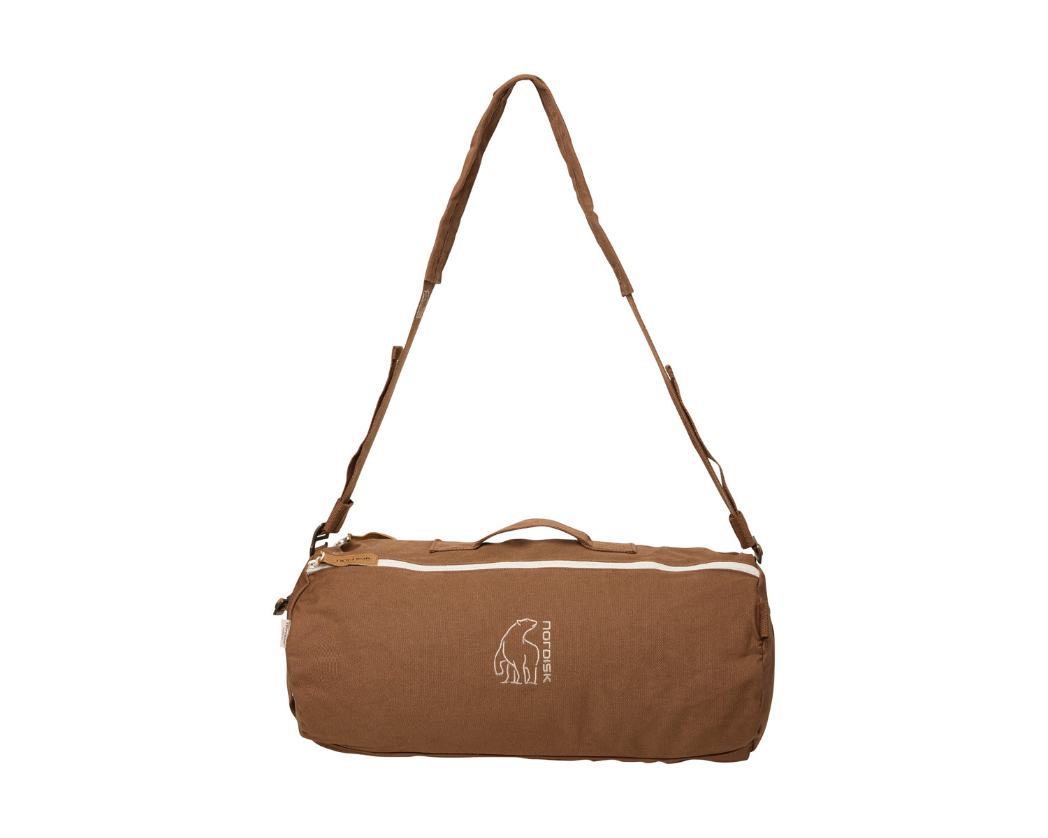 nordisk-karlstad-27-duffel-27-l-otter-cookie-brown-canvas image 1