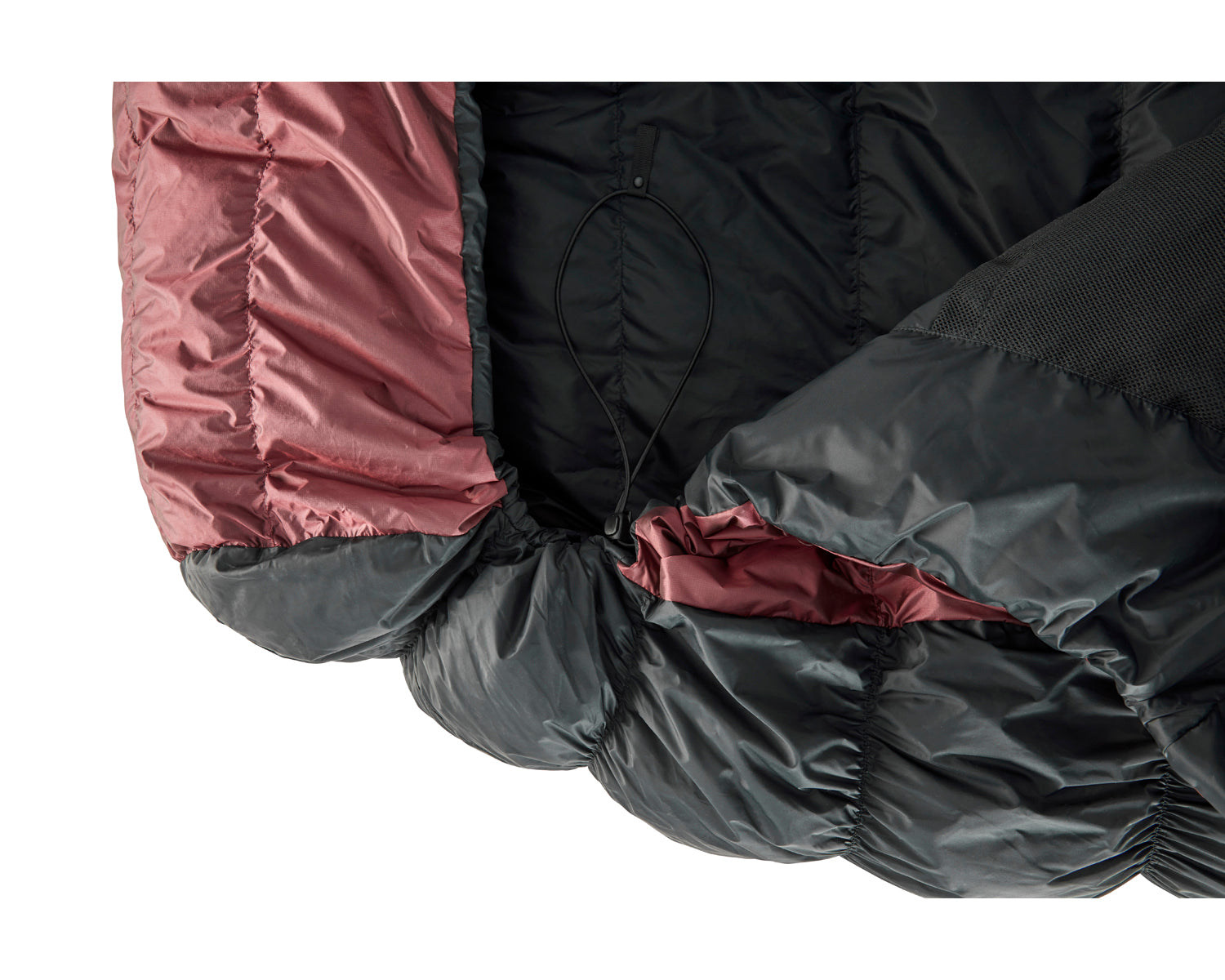 nordisk-voyage-300-schlafsack-left-zip-ribbon-red-crystal-down-3-jahreszeiten image 3