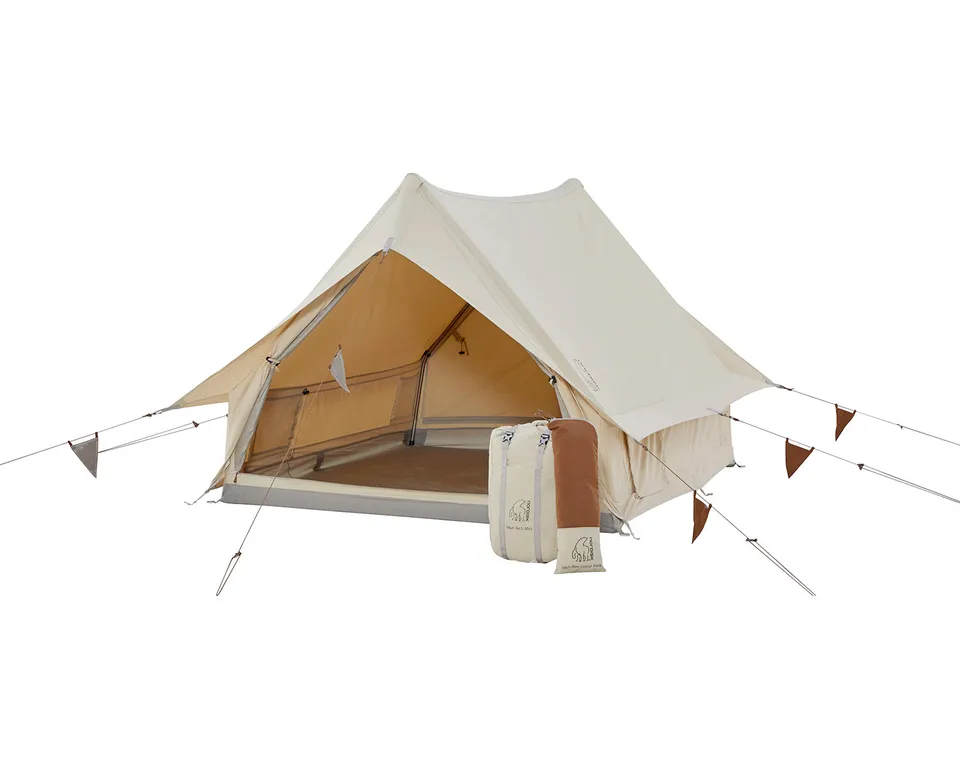 nordisk-ydun-tech-mini-glampingzelt-inkl-colour-pack-2-personen-dachshund-chocol image 1