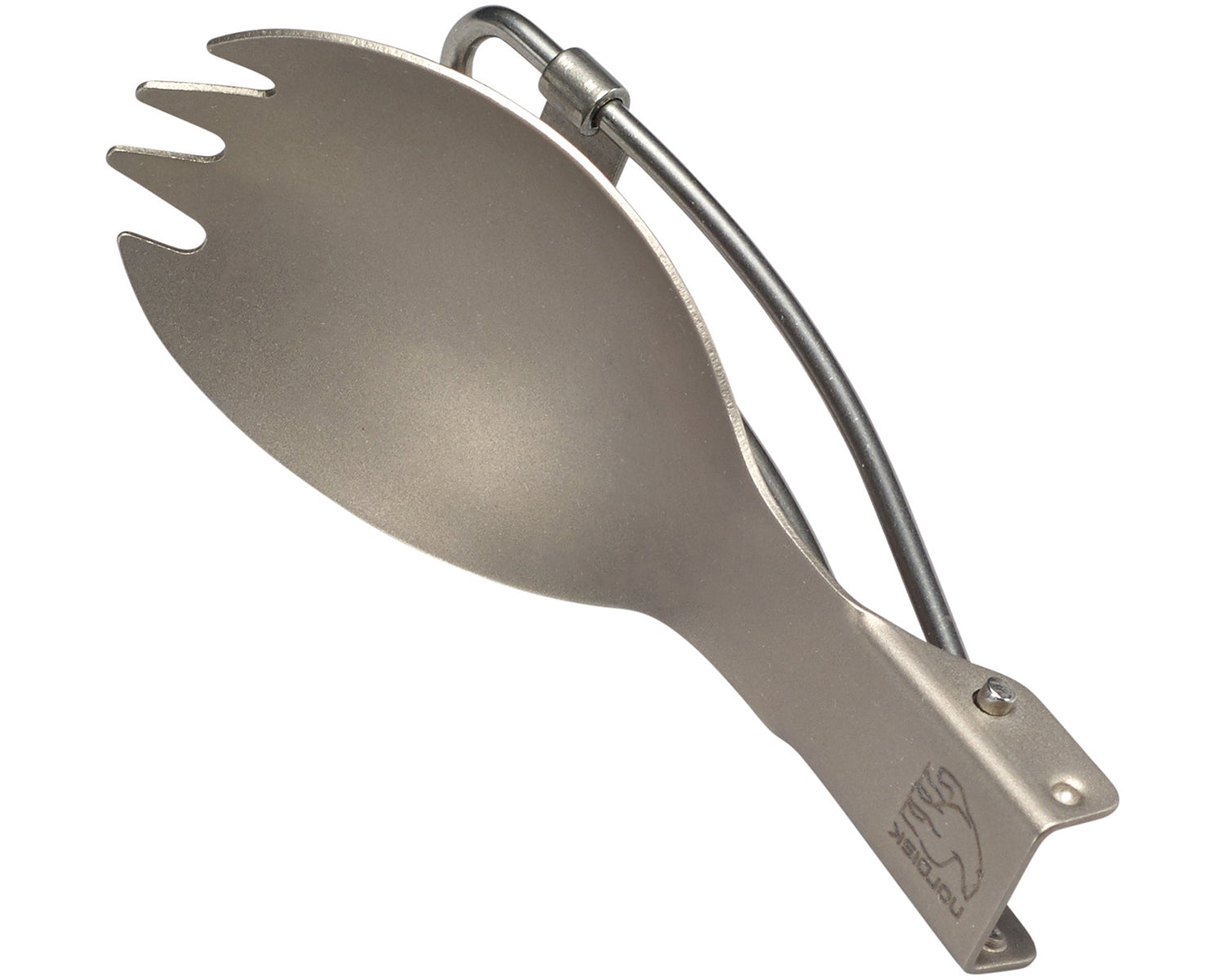 nordisk-spork-foldable-titan-matt-silver image 2