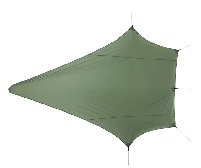 nordisk-voss-diamond-pu-tarp-nylon-ripstop-wasserdicht-dusty-green image 1