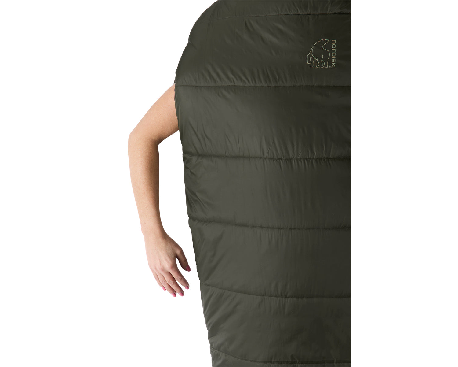 nordisk-knuth-10-mummy-schlafsack-synthetik-winterschlafsack-forest-night-green image 7